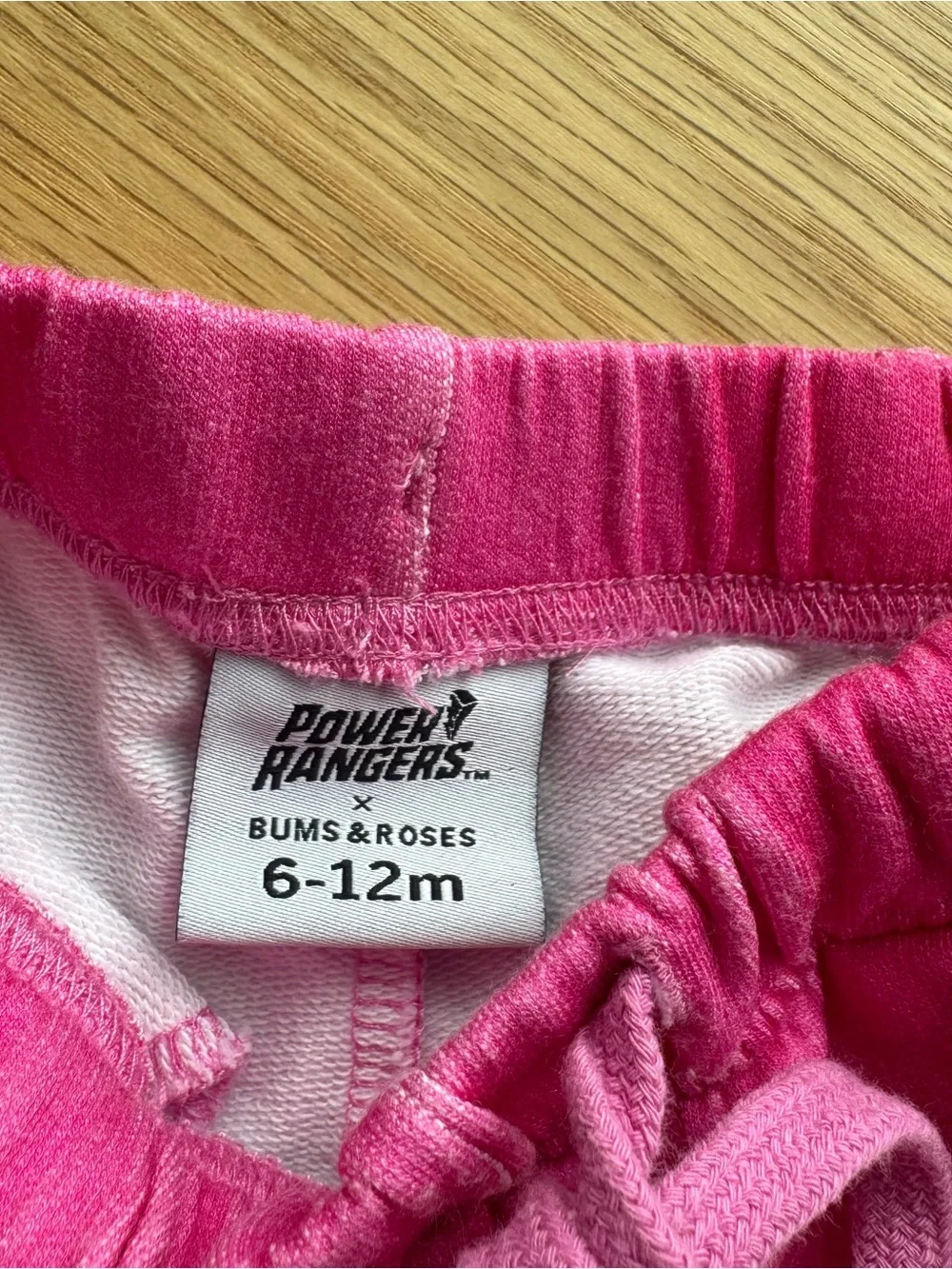 Pink Power Ranger Baby Jogger Set Costume Size 6-12 Months